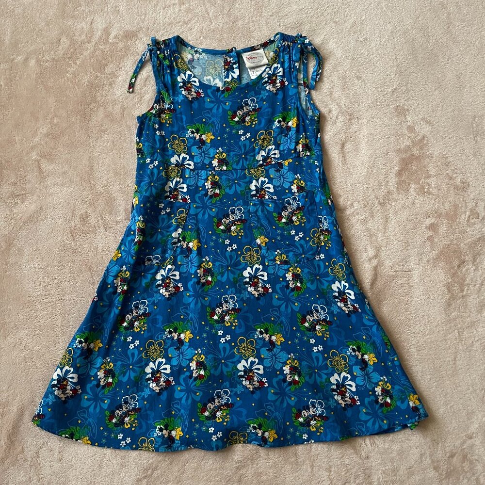 Disney Store Mickey and Minnie Tropical Floral Dress